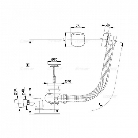 Alcaplast  A51CRM