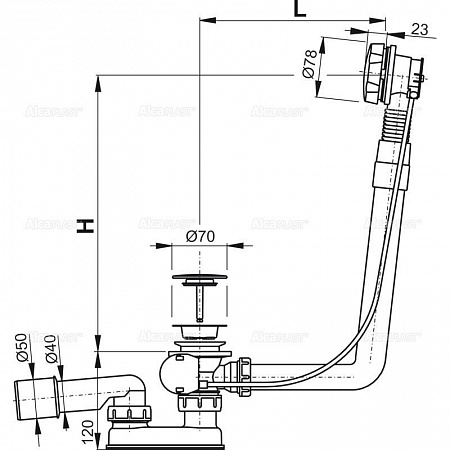 Alcaplast  A550KM