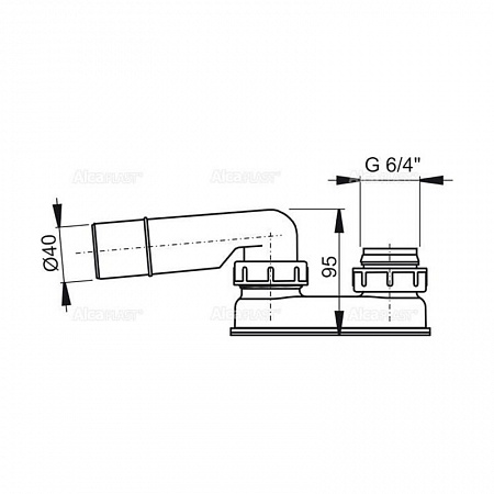 Alcaplast  A53-DN40