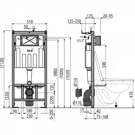 Alcaplast  AM101/1120-0001