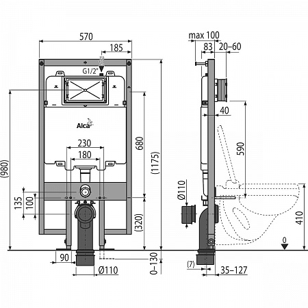 Alcaplast  AM1101/1200