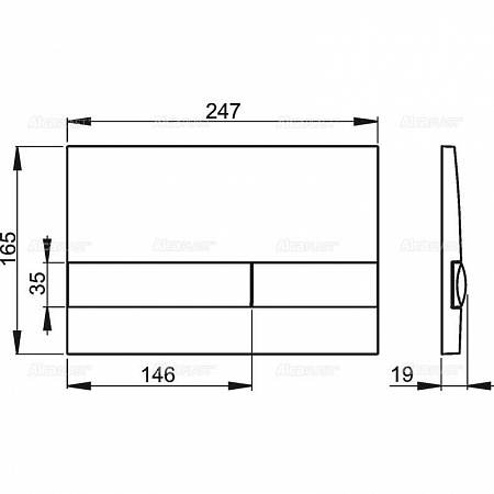 Alcaplast  M1710