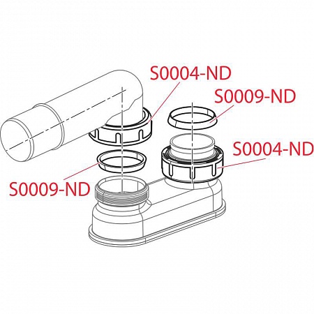 Alcaplast  A53-DN40