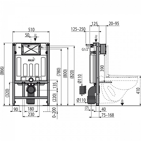 Alcaplast  AM101/850-0001