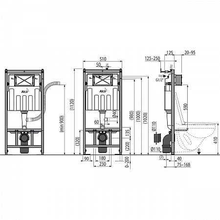 Alcaplast  AM101/1120V