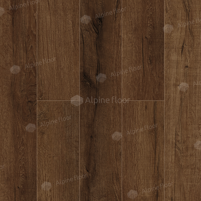 SPC плитка Alpine Floor Premium XL Дуб шоколадный