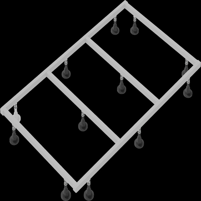 Каркас для поддона Jacob Delafon Tolbiac 140x90 E6D347RU-NF