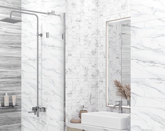 Керамогранит Alma Ceramica Vegas. Фото в интерьере