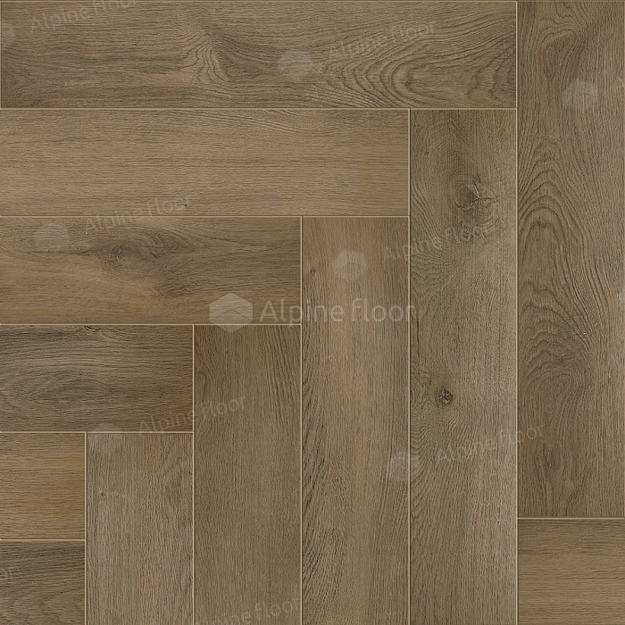 SPC плитка Alpine Floor Parquet Light Дуб насыщенный