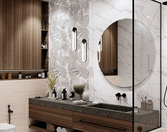 Global Tile Eco Wood. Фото в интерьере