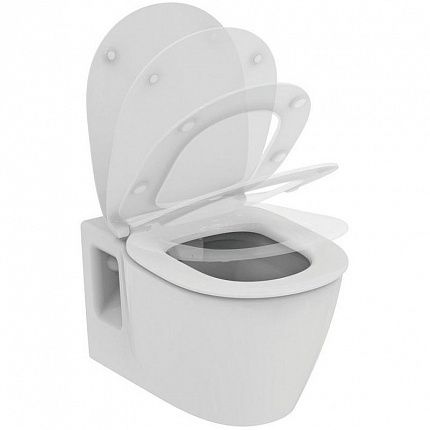 Унитаз подвесной Ideal Standard Connect E822301 безободковый, с микролифтом