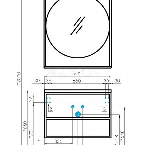 Акватон Лофт 1A242602LTDU0