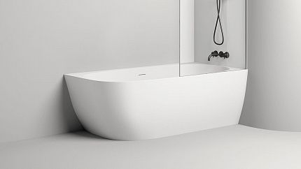 102524MF Ванна пристенная угловая Salini Sofia 102524MF 170x85 см
