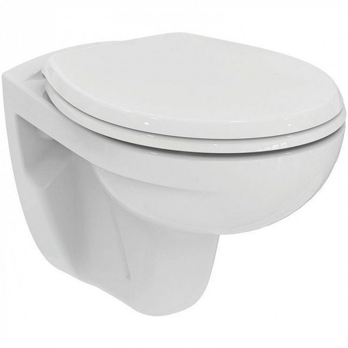 Унитаз подвесной Ideal Standard Eurovit K881201 безободковый, с микролифтом