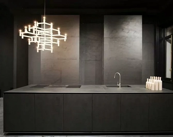 Керамогранит Laminam RUS Seta. Фото в интерьере