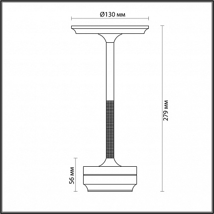 Настольная лампа ODEON LIGHT TET-A-TET 5033/6TL L-VISION