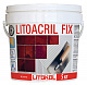 Дисперсионный клей белого цвета Litokol Litoacril Fix, 5 кг