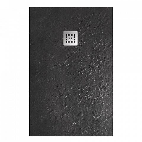 BelBagno Uno TRAY-MR-UNO-AH-120/90-35-NERO-CR