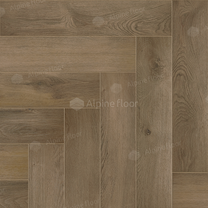 SPC плитка Alpine Floor Parquet Premium Дуб насыщенный