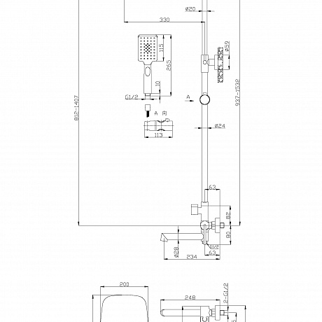 BelBagno ACQUA ACQUA-VSCM-CRM