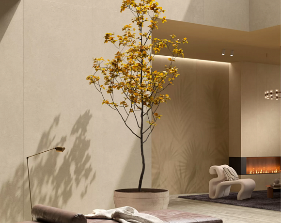 Керамогранит Laminam RUS Gemini. Фото в интерьере