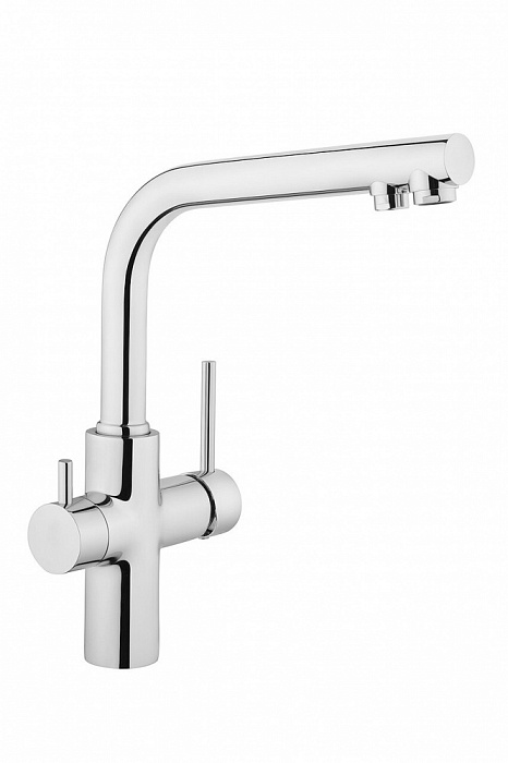 Смеситель для кухни Vitra Kitchen Sink Mixers A42144EXP, биканальный, хром