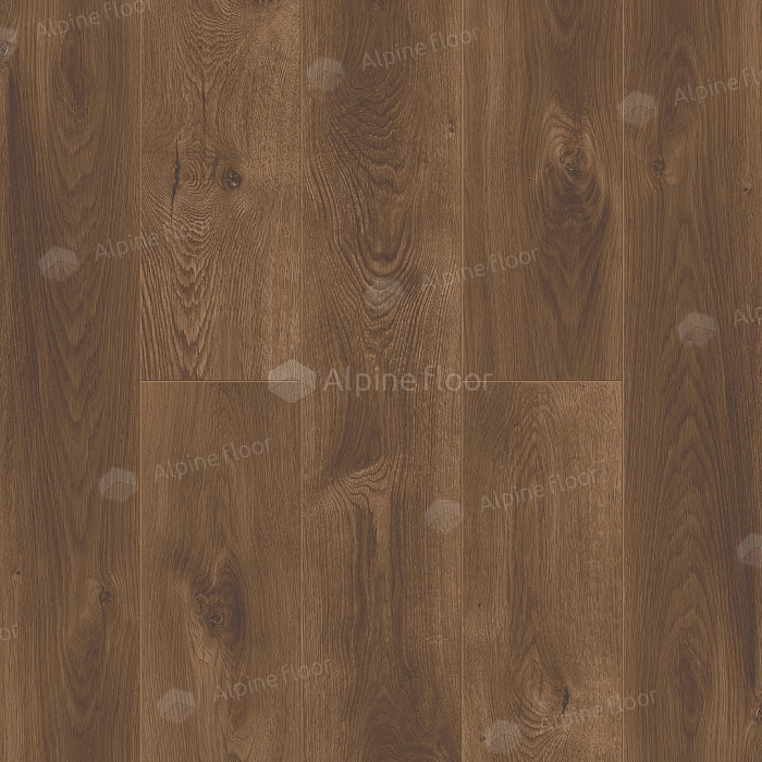 SPC плитка Alpine Floor Premium XL Дуб коричневый