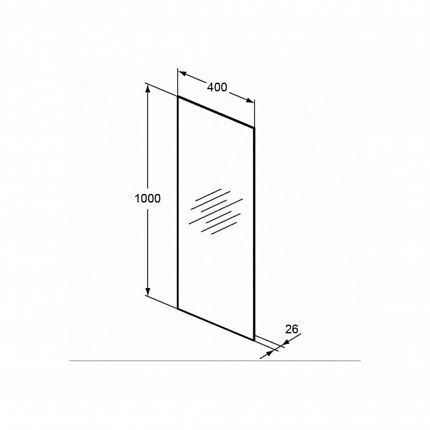Прямоугольное зеркало с подсветкой Ideal Standard MIRROR&LIGHT T3258BH