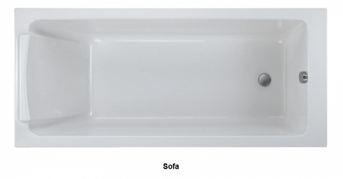 Акриловая ванна Jacob Delafon Sofa 170x70