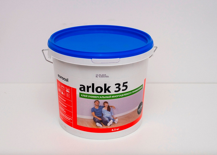 Fine Floor Клей УНИВЕРСАЛЬНЫЙ Arlock 35 (для впитывающих, невпитывающих и вертикальных оснований), 6,5 кг
