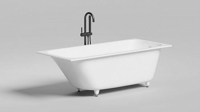 102015MF Ванна встраиваемая Salini Orlanda 102015MF 160x70 см