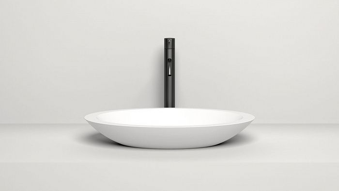 1101102GF Раковина накладная Salini Callista 1101102GF 57,5x35 см