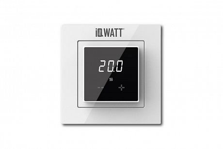 IQwatt IQ Thermostat IQ THERMOSTAT D BLACK/WHITE