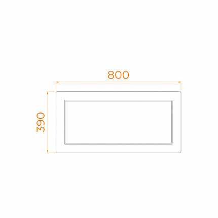 Экран для поддона RGW  16230912-80b 80 "b" h39 см