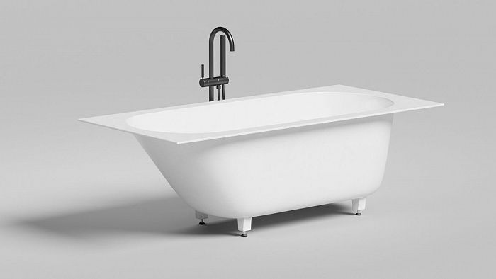 102414MF Ванна встраиваемая Salini Ornella 102414MF 170x80 см
