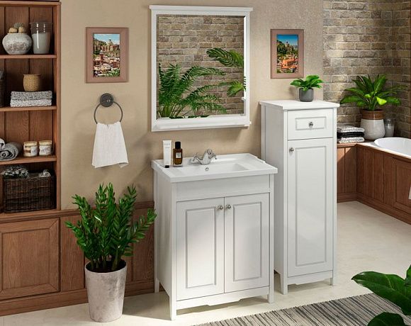 Мебель для ванной Comforty Тбилиси. Фото в интерьере