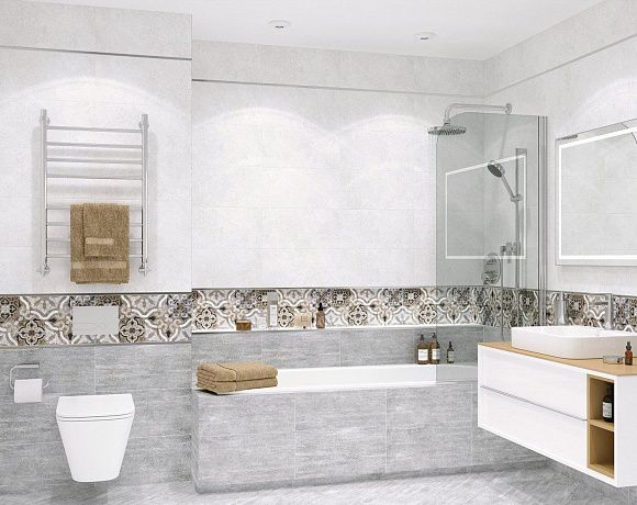 Керамогранит Alma Ceramica Madison. Фото в интерьере