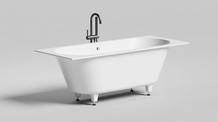 103413G Ванна встраиваемая Salini Ornella 103413G 170,5x75,5 см