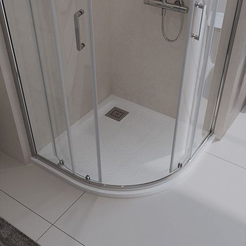 BelBagno Uno TRAY-MR-UNO-R-90-550-35-W-CR