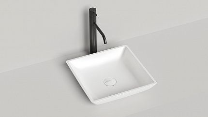 1101208SMF Раковина накладная Salini Callista 1101208SMF 37,5x37,5 см