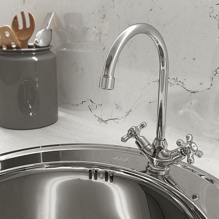 Смеситель для кухни, Jeals, IDDIS, 59000T4C+W04