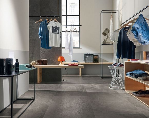 Керамогранит Imola Ceramica X-Rock. Фото в интерьере