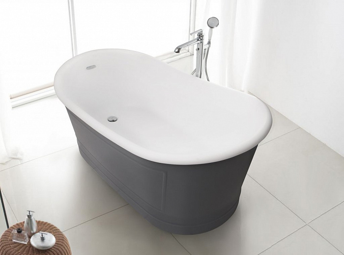 Акриловая ванна BelBagno BB32-CF36 167x90