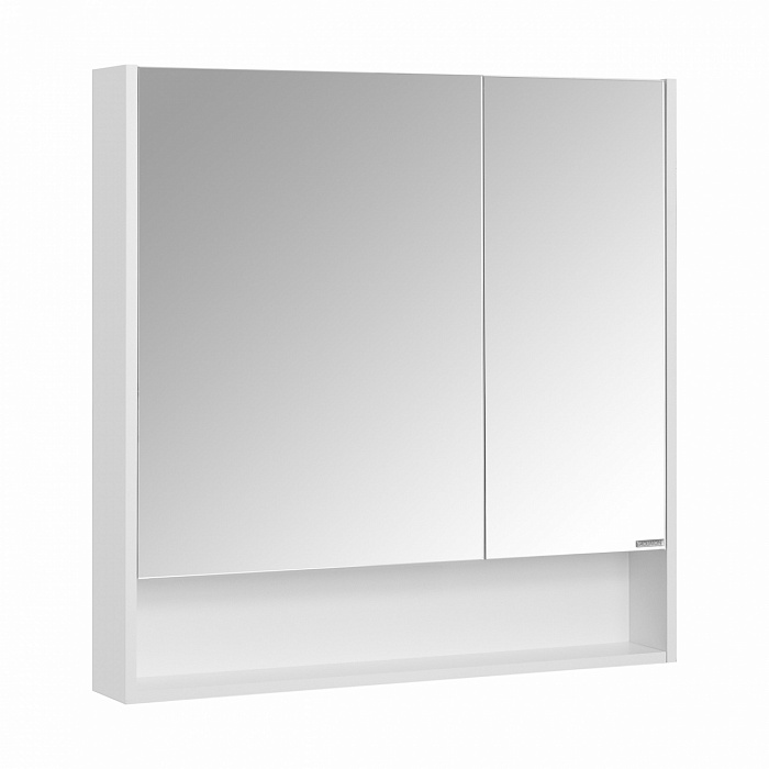 Зеркальный шкаф Aquaton Сканди 90 белый