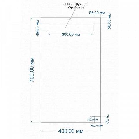 Cersanit  KN-LU-LED010*40-b-Os
