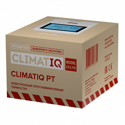 Терморегулятор IQwatt Climatiq PT белый