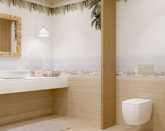 Керамогранит Alma Ceramica Del Mare. Фото в интерьере