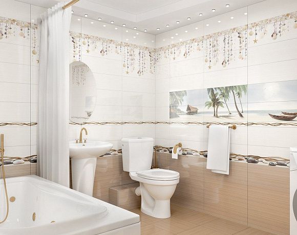 Керамогранит Alma Ceramica Ailand. Фото в интерьере