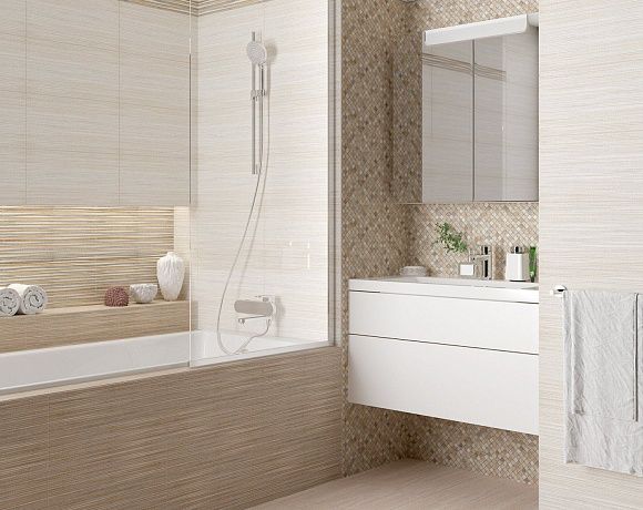 Керамогранит Alma Ceramica Lorens. Фото в интерьере