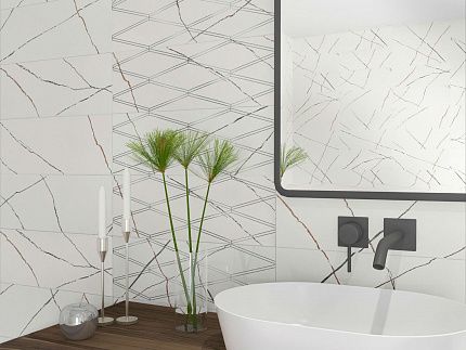 Декор Eletto Ceramica BIANCO COVELANO ROMBI 588122001